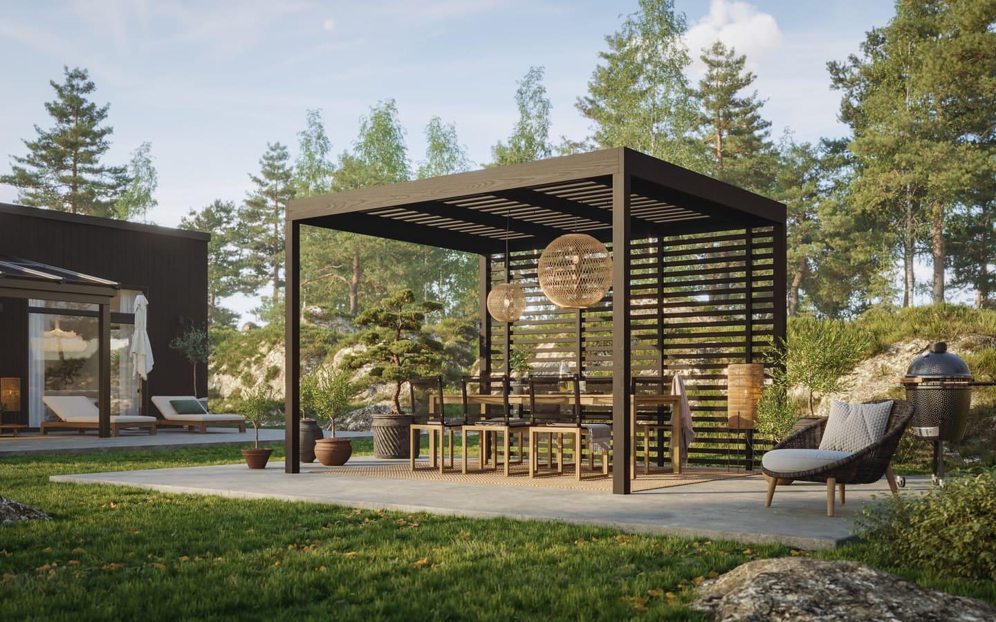Pergola Modern Miljo