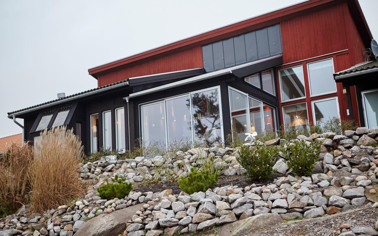 Vintertradgard Modernt Hus Halland